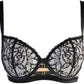 Axami Angel Black Ultra Sheer Balconette Bra-4