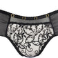 Ultra Sheer Brazilian Thong Panty Axami Black Angel-4