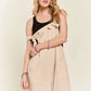 ADORA Knotted Wide Strap Wide Leg Overalls - Farnelli