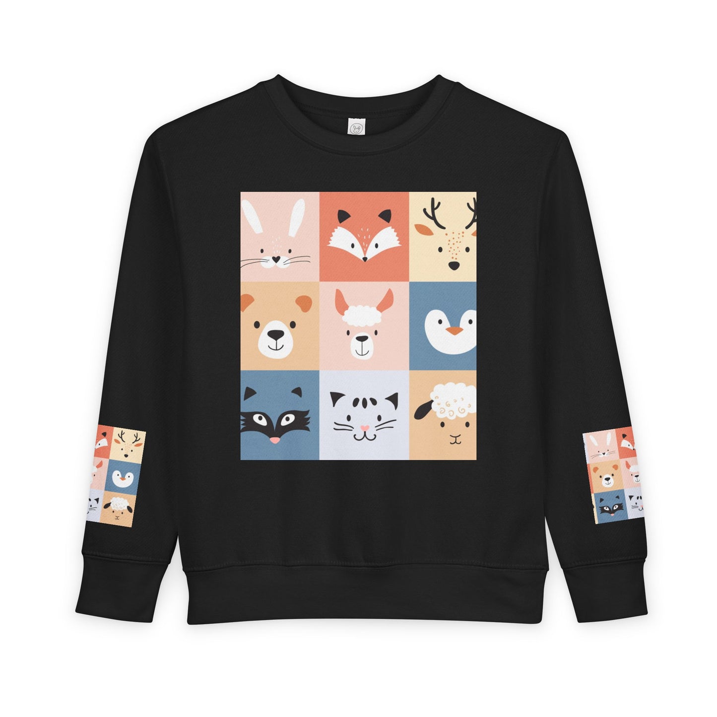 Cute Animal Toddler Sweatshirt | Kids Cozy Crewneck, Baby Gift, Toddler Apparel, Playdate Outfit, Animal Lovers Clothing