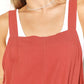 Perfee Wide Leg Overalls with Front Pockets - Farnelli