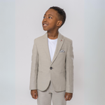 Linen Leo Boys Suit - Farnelli