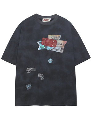 Men's Oversized Round Neck T-Shirt - Farnelli