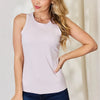 Basic Bae Full Size Round Neck Slim Tank - Lilac