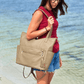 The Lillian Diaper Bag - Driftwood