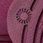 Women's UGG Classic Ultra Mini boots in burnt magenta, side view with low shaft and soft suede finish