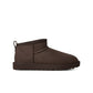 UGG Women's Classic Ultra Mini Dusted Cocoa boots, cozy footwear with shearling lining, in a mini style for women.