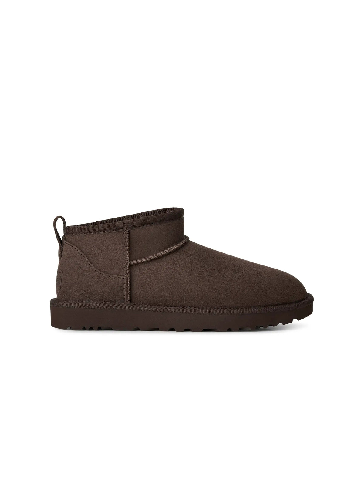 UGG Women's Classic Ultra Mini Dusted Cocoa boots, cozy footwear with shearling lining, in a mini style for women.