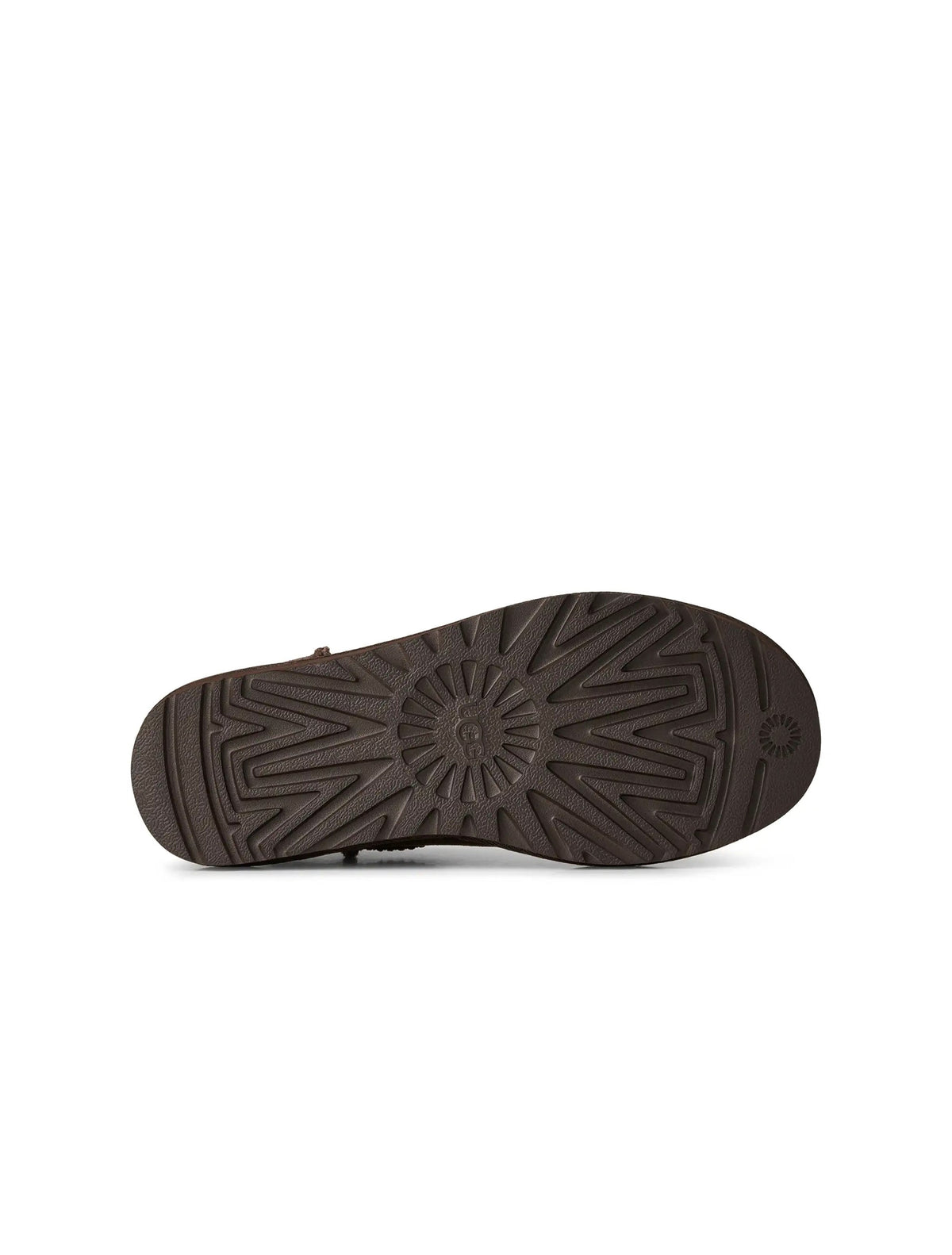 UGG Womens Classic Ultra Mini Dusted Cocoa boots, warm sheepskin footwear with plush interior and durable outsole.