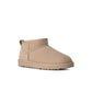 UGG Womens Classic Ultra Mini Moonlight footwear in suede with cozy shearling lining, stylish and comfortable women's boots.