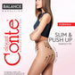 Tights Conte Balance 15 Den - Push-Up Effect
