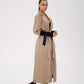 Pre-Order. Re-Stock Ships September 25. Miru Trench Coat in Camel