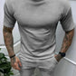 Men's Full Size Round Neck Tee and Shorts Set Plus Size - Farnelli