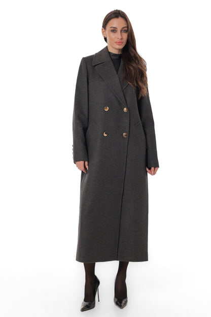 Atlas Tailored Cashmere Wool Coat