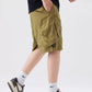 Men's Full Size Drawstring Cargo Shorts Plus Size - Farnelli