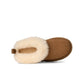 UGG Womens Tazzelle Slipper in Chestnut color, cozy footwear with plush lining and slip-on design, displayed on a neutral background.