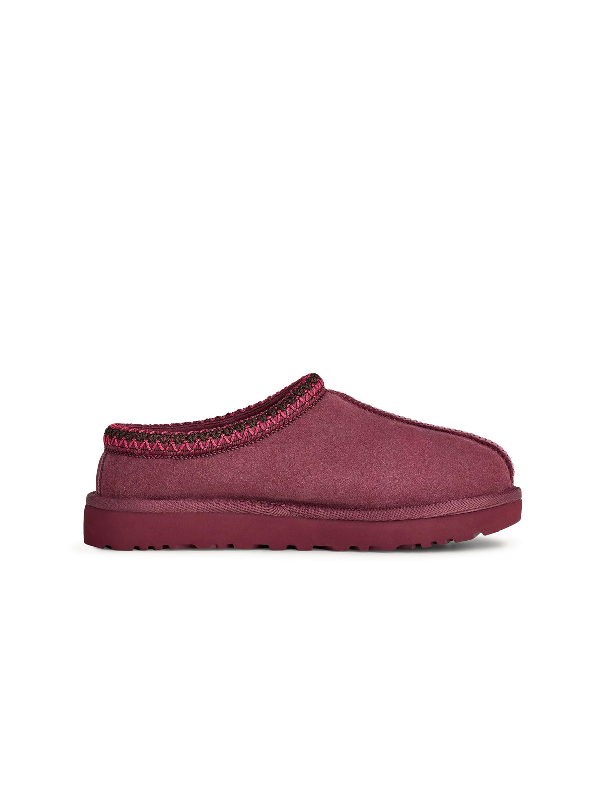 UGG Women's Tasman II Burnt Magenta footwear, denim exchange brand, stylish and cozy women’s shoes with burnt magenta color.