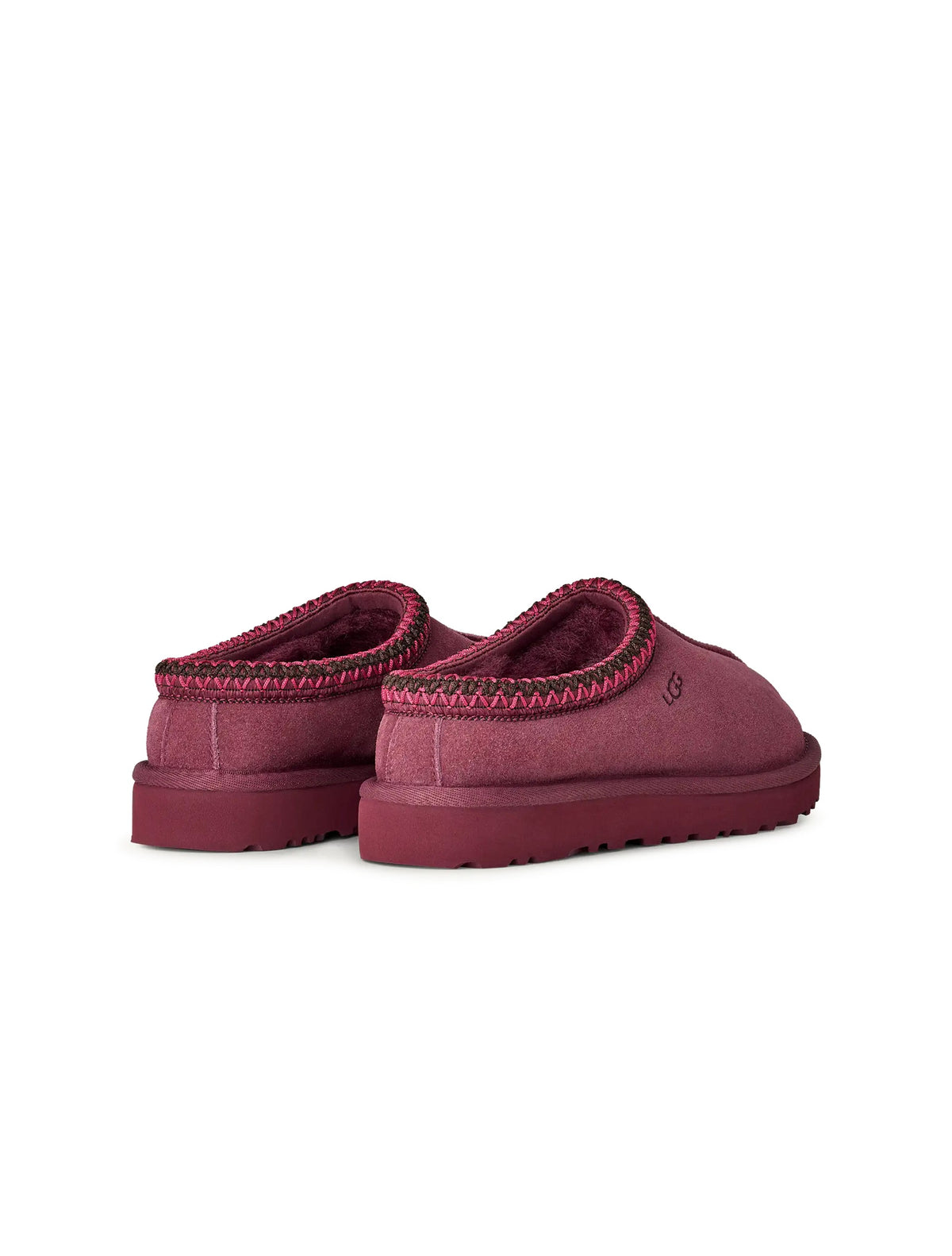 UGG Womens Tasman II Burnt Magenta boots with shearling lining, stylish women's footwear from Denim Exchange.