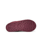 UGG Women's Tasman II Burnt Magenta footwear, stylish slip-on shoes with suede and sheepskin details, in a vibrant magenta color.