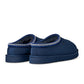 Men's UGG Tasman II footwear in Deep Ocean blue suede with a textured collar and durable sole