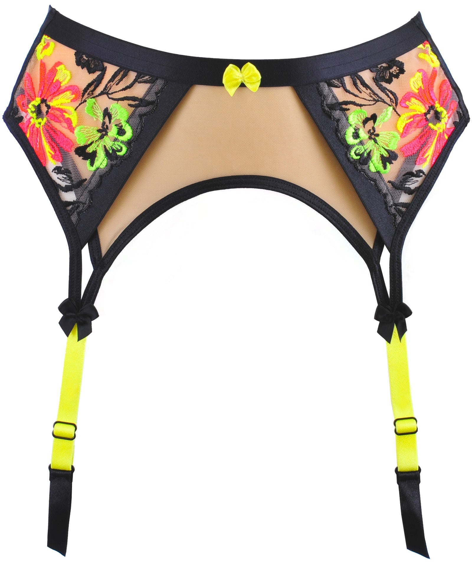 Axami Luminara Sheer Garter Belt-2