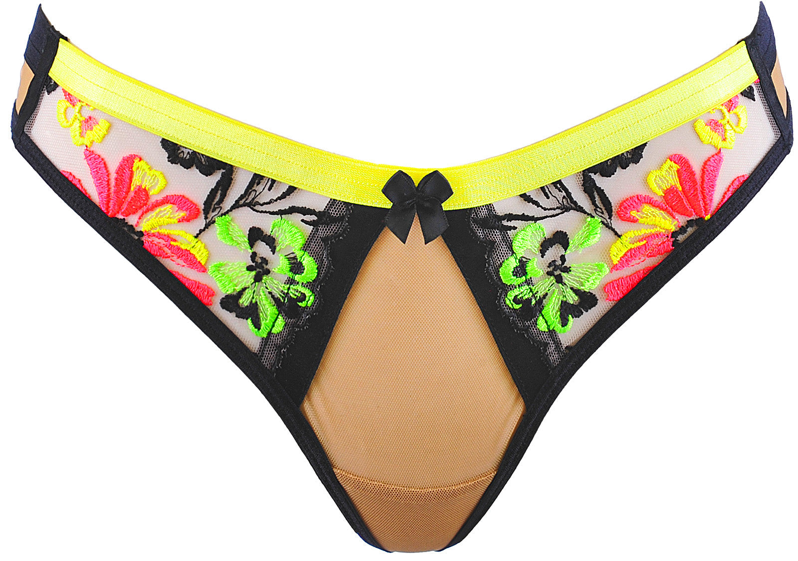 Axami Luminara Sheer Thong Panty-2