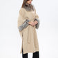 Saga®Furs Silver Fox Wool Cashmere Coat