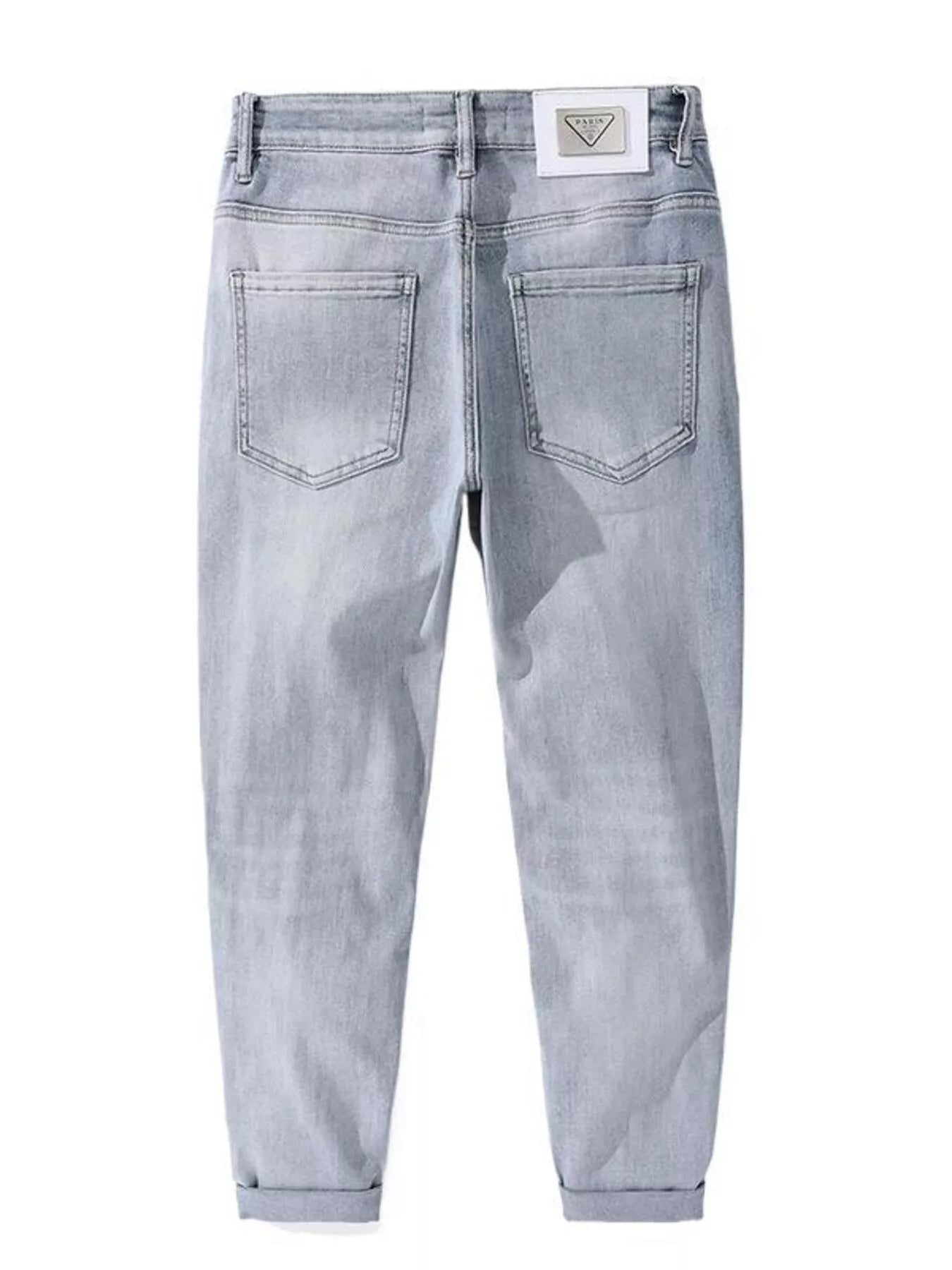 Men's Washed Slim Fit Jeans - Farnelli