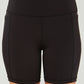 Love Tree High Waist Seam Detail Active Shorts - Farnelli