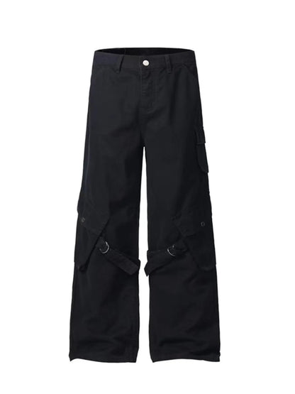 Men's Wide Leg Cargo Pants - Farnelli