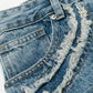 Men's Wide-Leg Vintage Wash Jeans - Farnelli