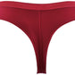 Axami Linea Burgundy Soft Brazilian Thong Panty-3