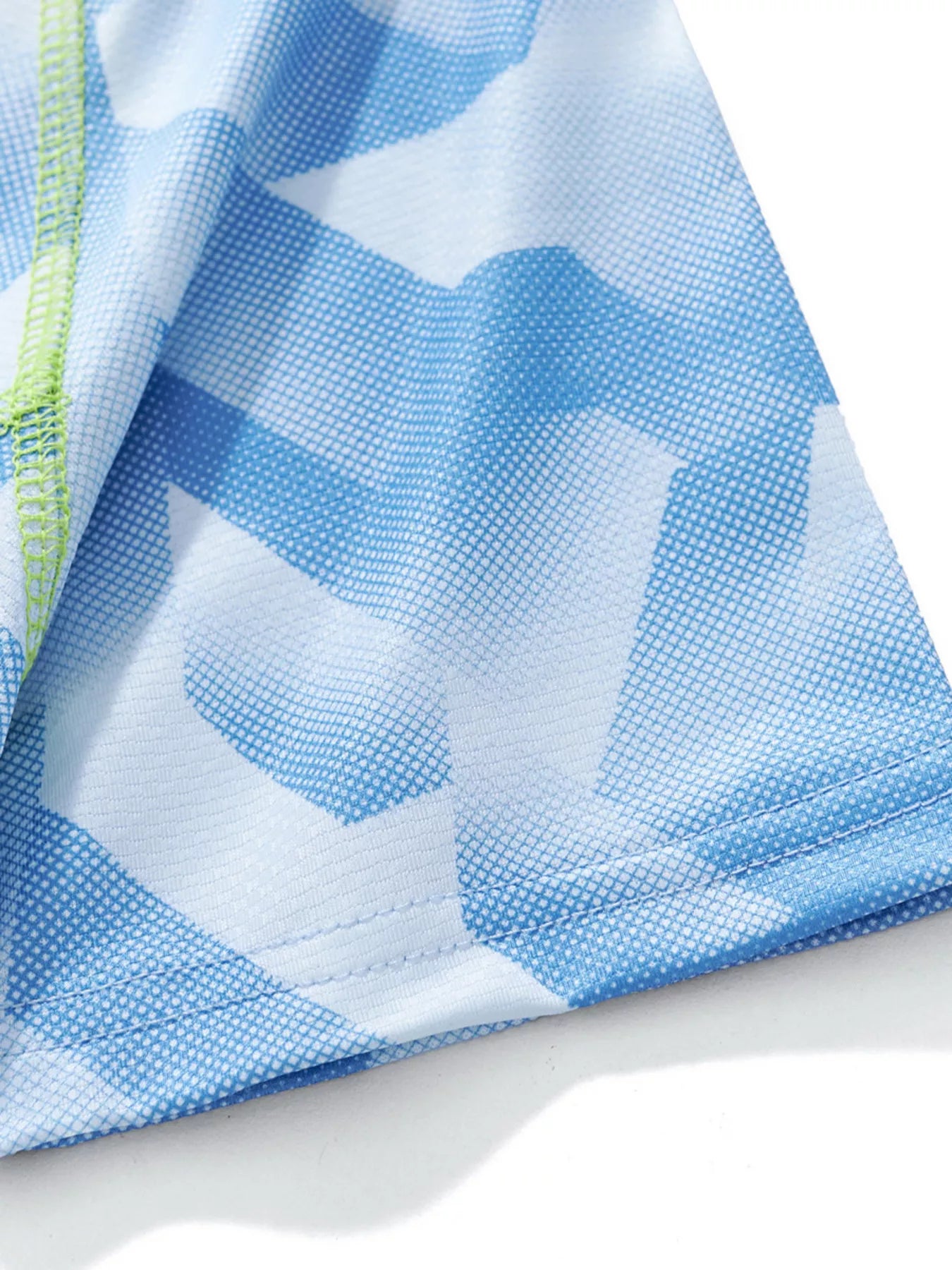 Children's Geometric Print Quick Dry Tee and Shorts Set - Farnelli