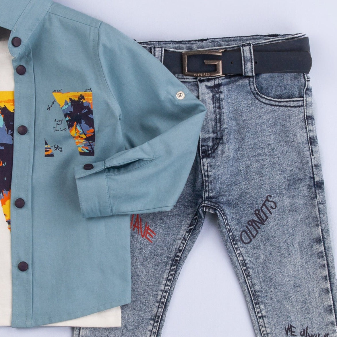 Splash Paint Boys Casual Set - Farnelli