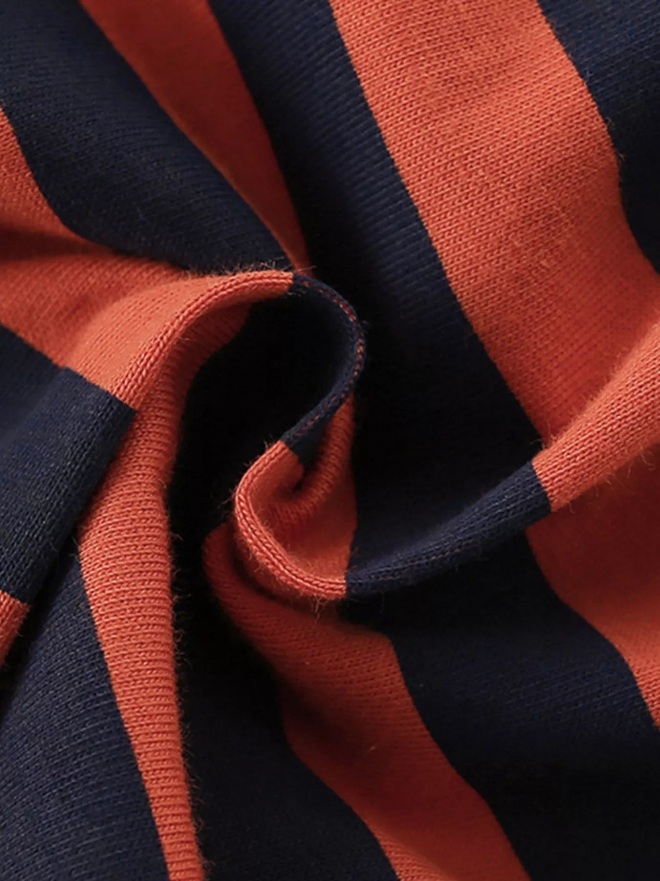 Children's Striped Round Neck Top and Shorts Set - Farnelli