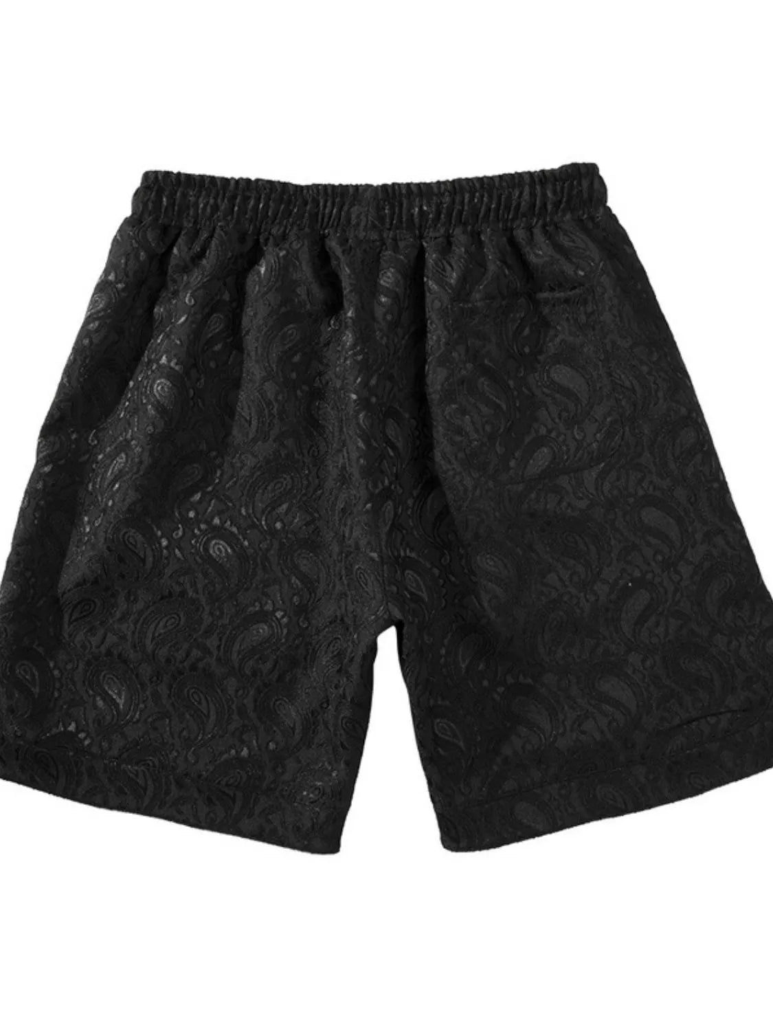 Men's Drawstring Printed Shorts - Farnelli