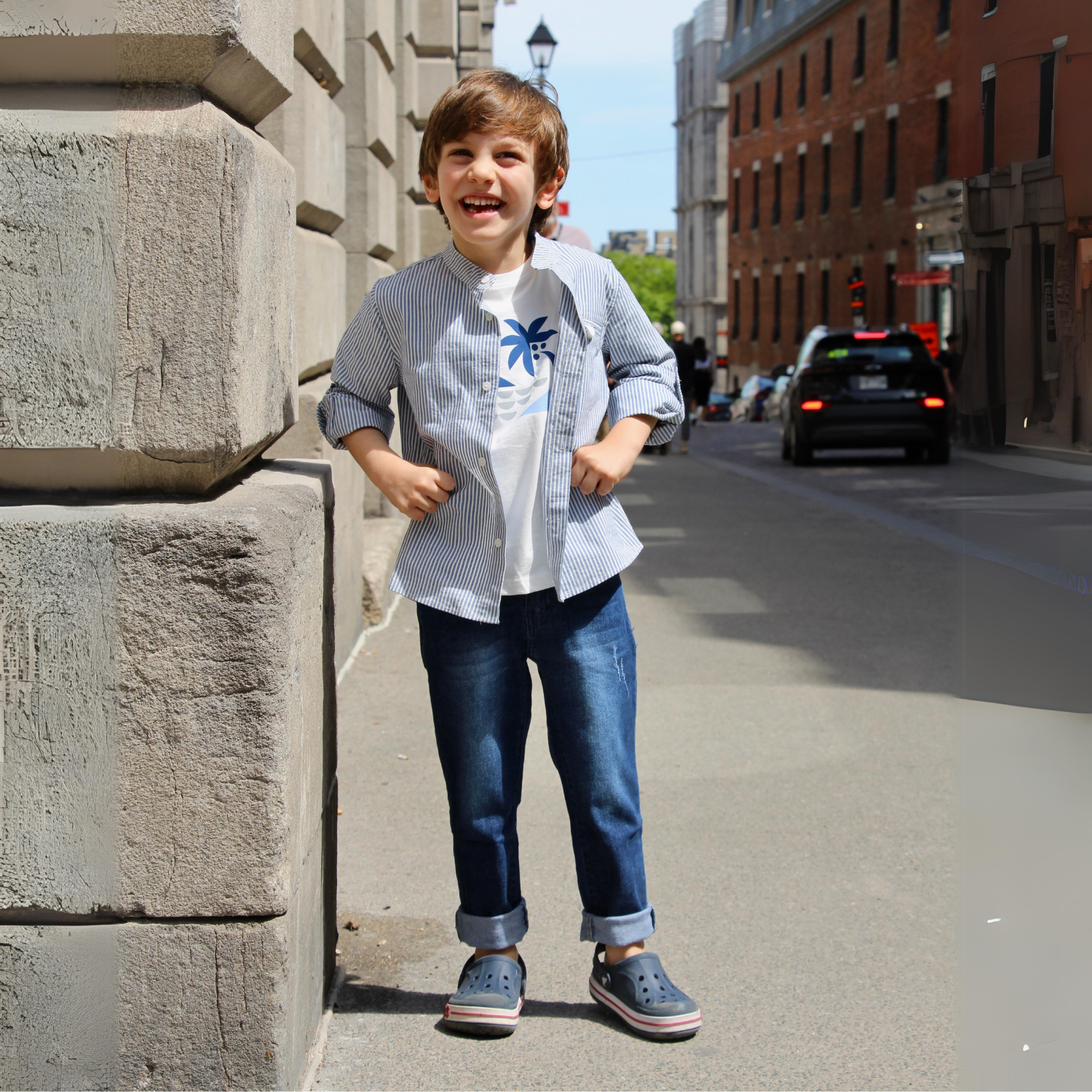 Summer Solstice Boys Jeans Set - Farnelli