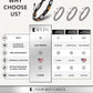 Triple Protection Beaded Bracelet - Havana