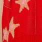 POL Long Sleeve Star Patch Sweater - Farnelli