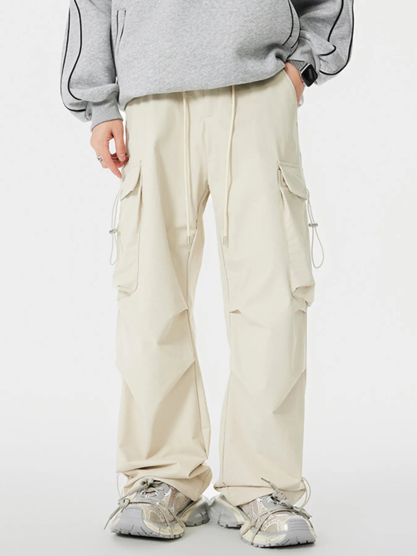 Men's Loose Fit Cargo Pants - Farnelli