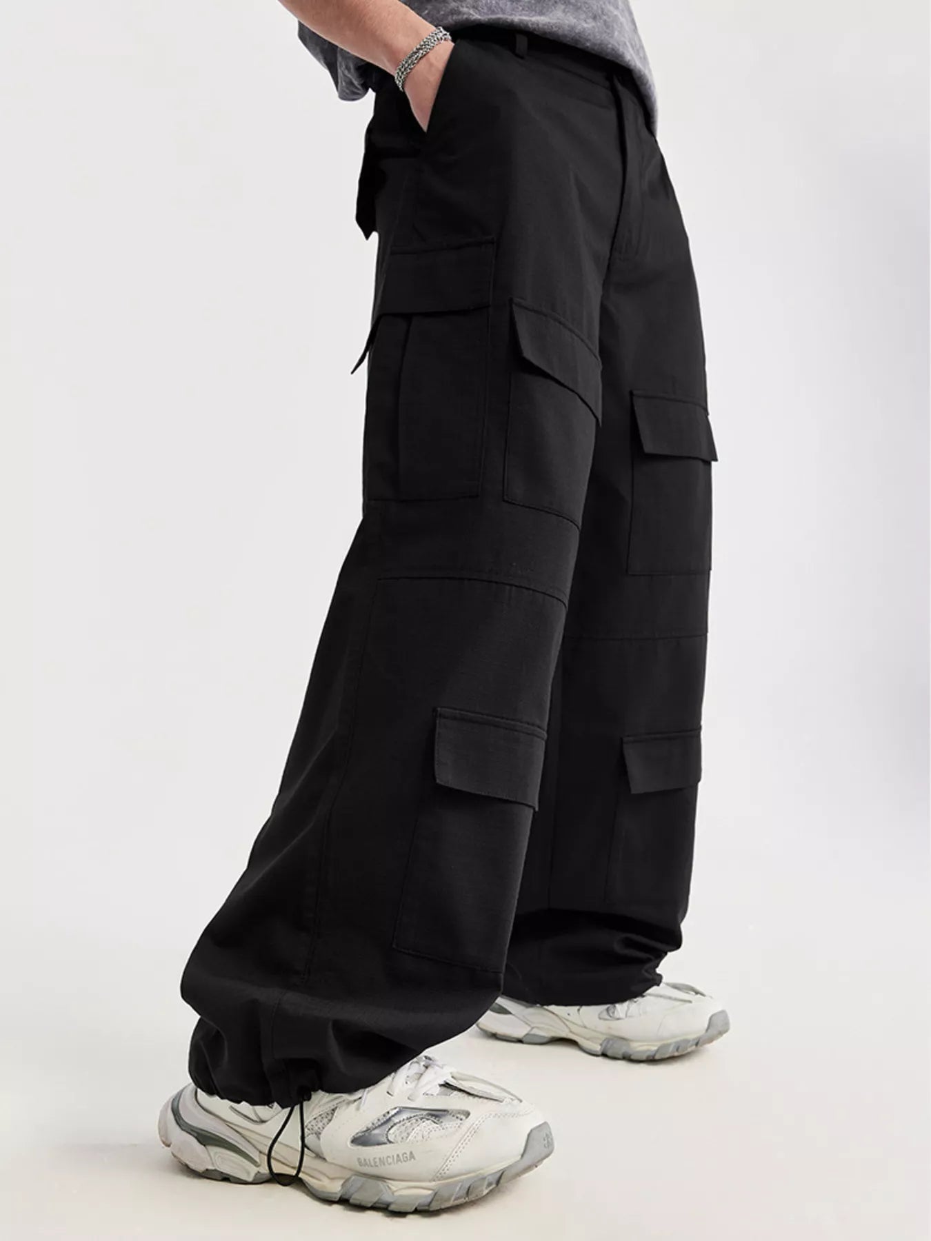 Men's Loose Fit Cargo Pants - Farnelli