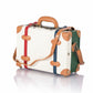 SarahFace 2 Pieces Luggage Sets - Green/Pearl's