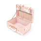 Botanica Train Case - Embossed Pink