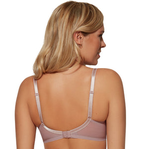 Gossard Glossies Lace Mink Sheer Molded Bra-1