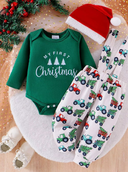 Children's My First Christmas Outfit Set - Farnelli
