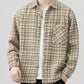 Men's Plus Size Button Up Long Sleeve Jacket - Farnelli