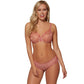 Gossard Glossies Leopard Pink Printed Sheer Bra-3