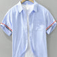 Men's Plus Size Button Up Short Sleeve Shirt - Farnelli