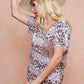 BiBi Leopard Stripe Printed Jersey T-Shirt - Farnelli