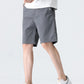 Men's Plus Size Elastic Waistband Shorts with Pockets - Farnelli